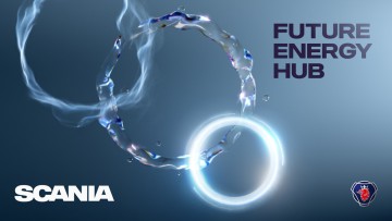 Scania Key Visual IAA Future Energy Hub