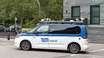 EDGAR ist ein Pilotprojekt der TU München zur autonomen Mobilität