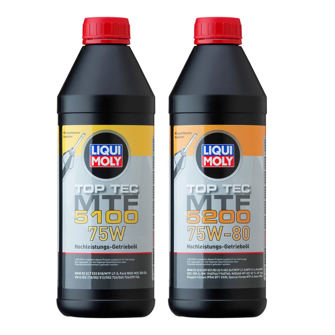 2x Liqui Moly Top Tec MTF 5100 Getriebeöl 75W 1 Liter - 20842