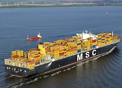 MSC Daniela auf Deutschlandfahrt