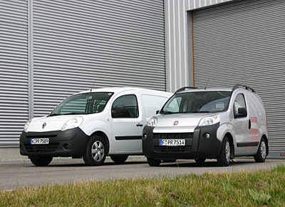 Vergleichstest Renault Kangoo/Fiat Fiorino