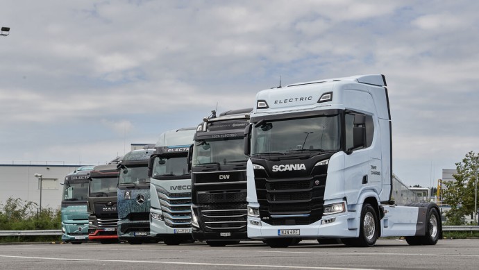 Lkw-Test E-Lkw VR Juli 2024, alle Lkw