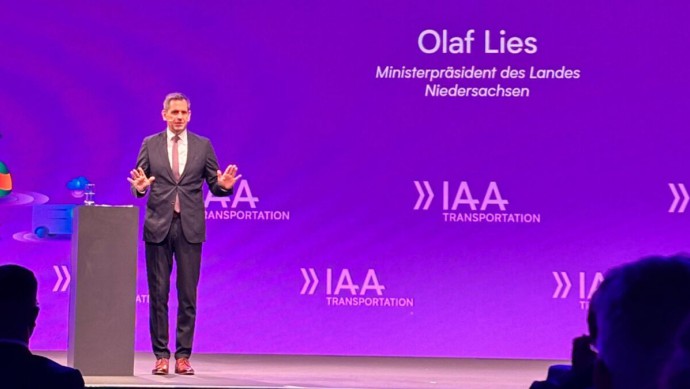 IAA Transportation: Rede Olaf Lies, Ministerpräsident von Niedersachsen