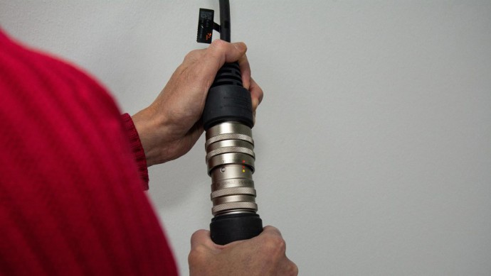 Verbinden von Adaptern mit dem Juice Booster 3 air