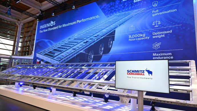 Schmitz Cargobull stellt auf der IAA 2026 das neue Chassis Ingenios vor