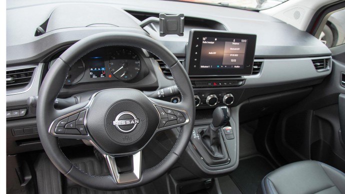 Nissan Townstar EV Cockpit