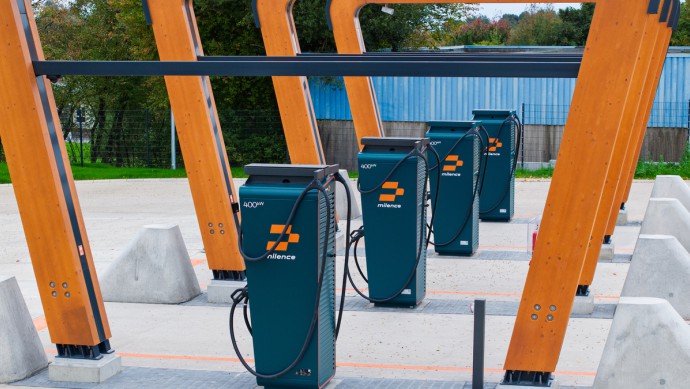 Kaufland_Milence_Ladestation_E-Lkw