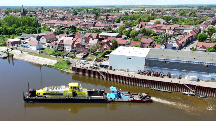 Transportschubleichter, Wal-Rettung, Timmy, SET Werft