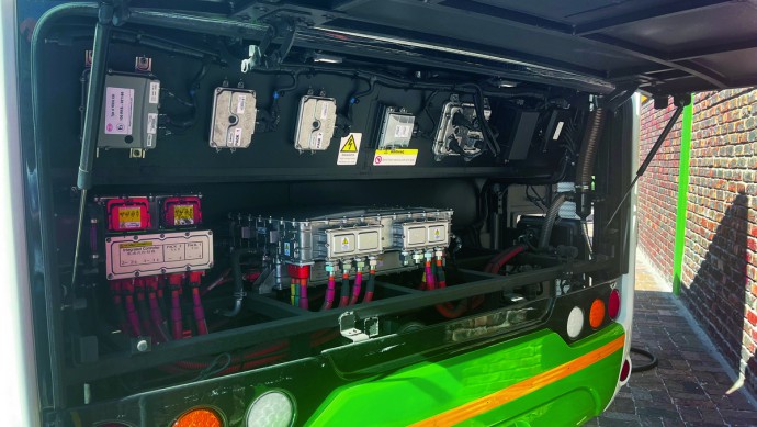 E-Bus von Golden Arrow Bus Services