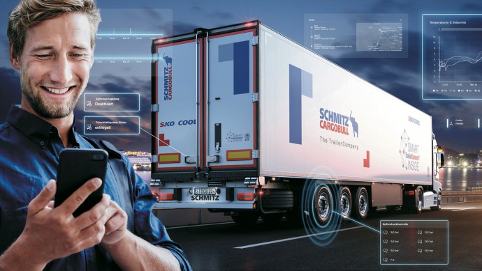 Kühlkettenmanagement mit Schmitz Cargobull, Flottenmanager und Auflieger