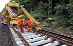 Gleisarbeiten Deutsche Bahn