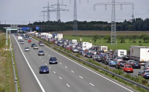 Stau Autobahn A7