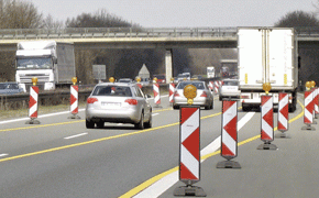 Bund gibt weniger Geld für Straßenbau in Thüringen 