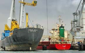 Bulk-Umschlag Hafen Amsterdam
