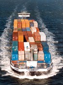 Contargo Schiff Container
