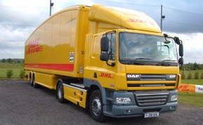DHL spart mit aerodynamischen LKW-Aufliegern Sprit DHL-Teardrop-Auflieger