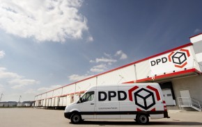 DPD-Zustellfahrzeug