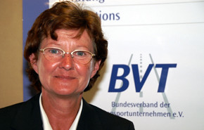 Dagmar Wäscher, Vorsitzende des Bundesverbandes der Transportunternehmen (BVT)