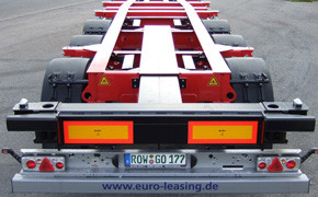 Einmal Hamburg oder Bremen, bitte Euroleasing Container-Chassis