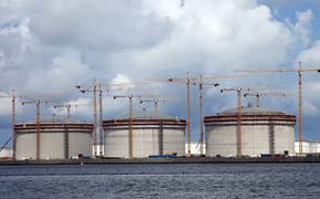 Hafen Rotterdam: Bau des neuen Gas-Terminals liegt im Zeitplan Hafen Rotterdam