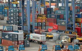 Indischer Hafen Chennai
