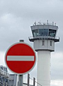 Sperrung Flughafen 