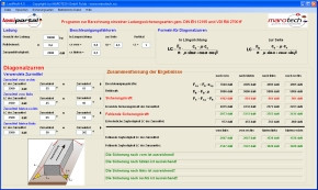 Ladungssicherungsrechner Marotech Screenshot