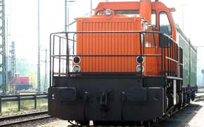 Lok der CC Rail im Hamburger Hafen