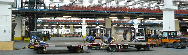 Lufthansa Cargo rechnet mit Millionenschaden Lufthansa Cargo Frankfurt