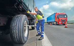 Panne Reifen LKW