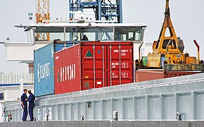 Hafen Rotterdam Arbeiter 