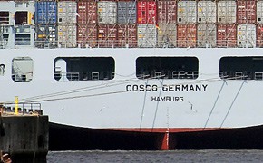 Containerschiff Cosco Germany