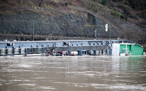 Schwefelsäuretanker, Unfall, Rhein