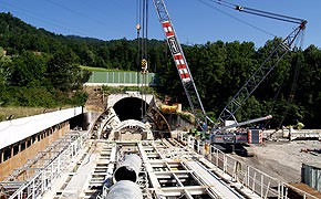 Pfändertunnelröhre