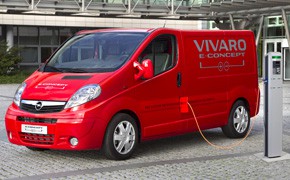 Vivaro e-Concept, tanken, IAA Nutzfahrzeuge 