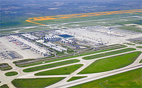 Diskussion über dritte Startbahn am Flughafen München Flughafen München