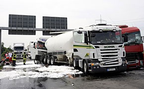 Unfall mit Gefahrgut