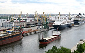 St. Petersburg plant neuen Hafen St. Petersburg