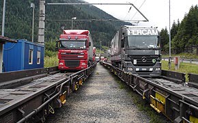 Kombiverkehr Entladung Brennersee