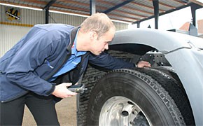 Rückgabe eines Miet-LKW