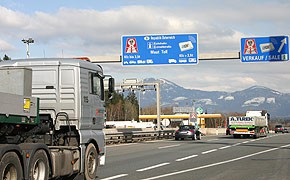 Österreich: Frächter-Protest Österreich