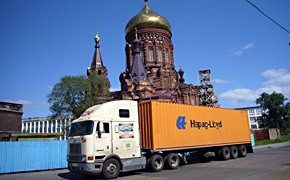 Russland und Ukraine sperren LKW aus StPetersburg