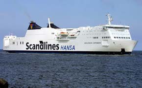 Scandlines mit Verlusten