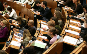Studenten im Hörsaal