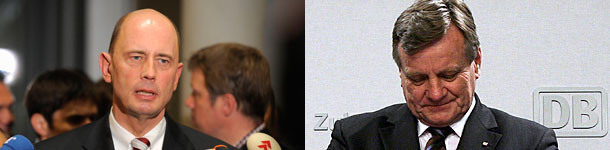 Tiefensee und Mehdorn