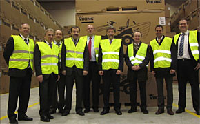 Viking und Wincanton nehmen neues Zentrallager in Betrieb