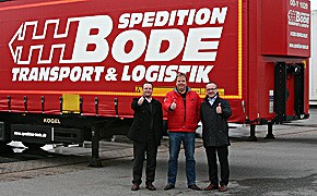 Spedition Bode kauft 20 Kögel-Auflieger Kögel Bode