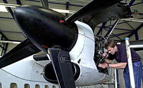 Flugzeug, Reparatur, Kontrolle