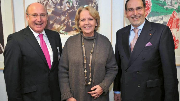 Hannelore Kraft im Speditionseinsatz Auf Einladung des Verbandes Spedition und Logistik NRW (VSL) v ...