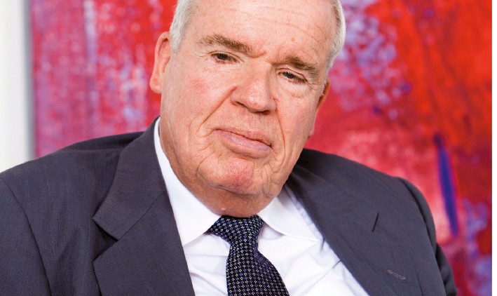 Hat gut lachen: Karl Gernandt (rechts) ist froh über seinen Hauptaktionär Klaus-Michael Kühne K+N